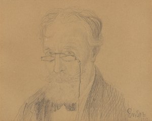 Self-portrait by James Ensor