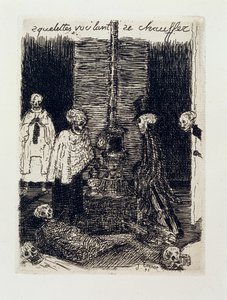 Skeletons Trying to Warm Themselves by James Ensor