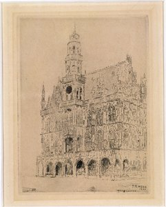 Town Hall of Oudenaarde by James Ensor