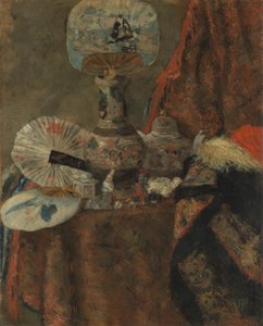 Still Life with Chinoiseries by James Ensor