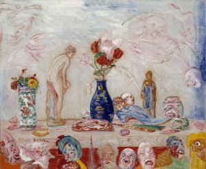 Under the Shadow of Masks by James Ensor