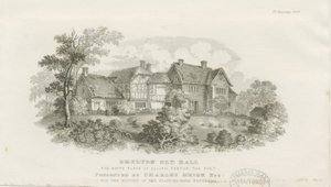 Shelton Old Hall: Steel Engraving