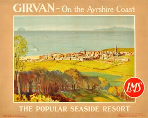 Girvan - On the Ayrshire Coast. The Popular Seaside Resort