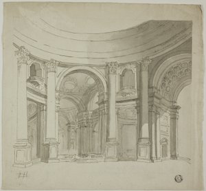 Interior of Domed Church