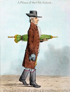 A Prince of the Old School by James Gillray