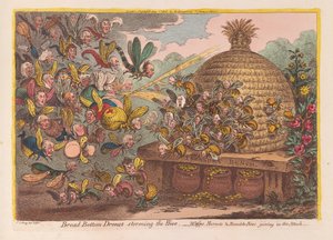 Broad Bottom Drones storming the Hive: Wasps, Hornets, & Bumble Bees joining the attack, pub. 1808