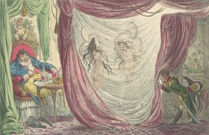 Ci-devant Occupations, or, Madame Talian and the Empress Josephine Dancing, February 20, 1805