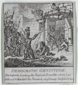 Democracy, or a Sketch by James Gillray