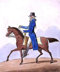 Equestrian Elegance, or A Noble Scot, metamorphosed
