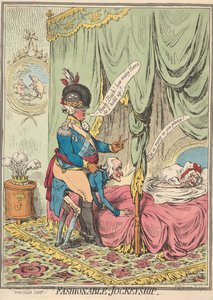 Fashionable - Jockeyship by James Gillray