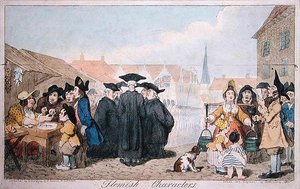 Flemish Characters by James Gillray