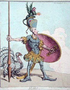 Mars by James Gillray