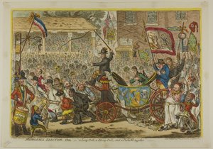 Middlesex Election by James Gillray