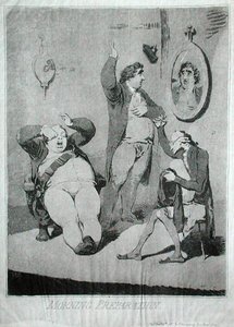 Morning Preparation by James Gillray
