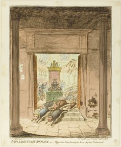Parliamentary Reform by James Gillray