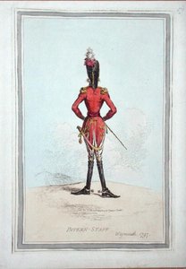 Patern-Staff, published by Hannah Humphrey in 1797 by James Gillray