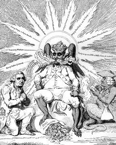 Satan in all his Glory..., 1792