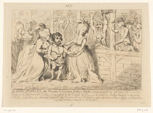 Caricature of English Domestic Politics, 1788 by James Gillray