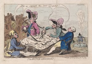 The Dutch Divisions by James Gillray