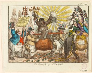 The Triumph of Quassia by James Gillray