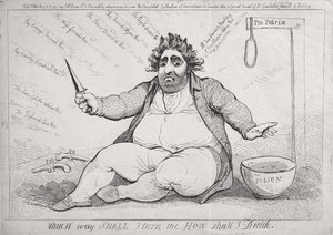 Which Way Shall I Turn Me, How Shall I Decide, Published by S.W. Fores in 1793