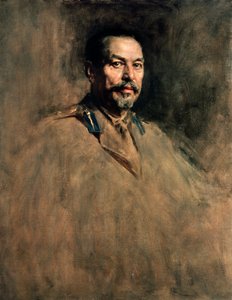 Portrait of Louis Botha, South African Politician, Painting by James Guthrie