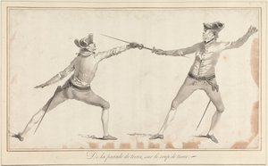 De la Parade de Tierce, sur le Coup de Tierce by James Gwin