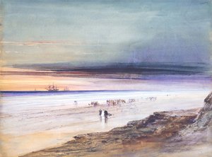 Beach Scene, ca. 1865