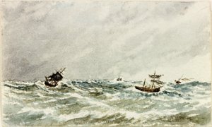 Storm at Sea off the Tyne