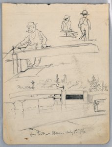Open Lock, Akron, Ohio by James Henry Moser