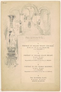 Study for "Paintings" by James Henry Moser
