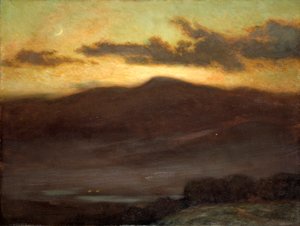 Sunset, Mount McIntyre by James Henry Moser