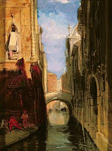 A Side Canal, Venice