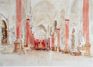 Interior of the Church of San Giovanni e Paolo, Venice