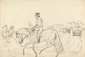 Scene with Horse and Rider by James Howe