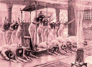 Queen of Sheba visits Solomon (Bible)