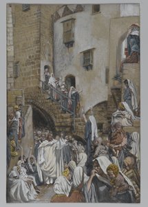 A Woman Cries Out in the Crowd, illustration from The Life of Our Lord Jesus Christ, 1886-94