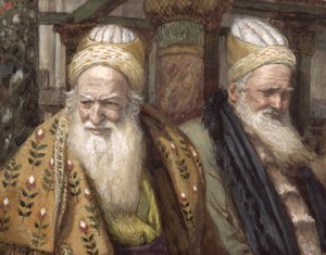 Annas and Caiaphas, illustration for The Life of Christ, c.1886-94