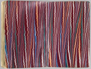 Endpaper from an album of Sketches for The Life of Our Lord Jesus Christ, late 1880s