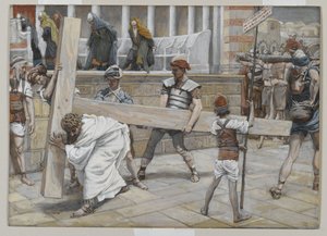 Jesus Bearing the Cross, illustration from The Life of Our Lord Jesus Christ