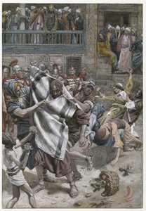 Jesus Before Herod, illustration from The Life of Our Lord Jesus Christ