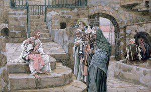 Jesus and the Little Child, Illustration for The Life of Christ by James Jacques Joseph Tissot