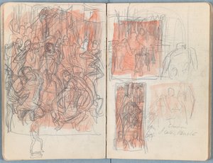 Pages from an album of Sketches for The Life of Our Lord Jesus Christ, late 1880s by James Jacques Joseph Tissot