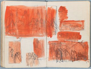 Pages from an album of Sketches for The Life of Our Lord Jesus Christ, late 1880s by James Jacques Joseph Tissot