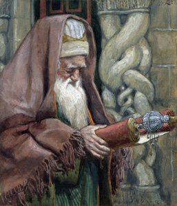 Simeon, illustration for The Life of Christ