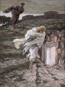 St. Peter and St. John Run to the Tomb, illustration for The Life of Christ by James Jacques Joseph Tissot