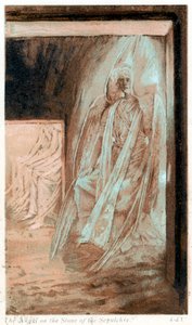 The Angel of the Lord on the stone of the sepulchre, 1897