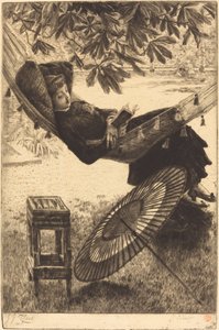 The Hammock by James Jacques Joseph Tissot