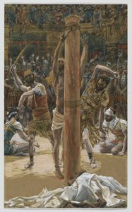 The Scourging on the Back, illustration from The Life of Our Lord Jesus Christ