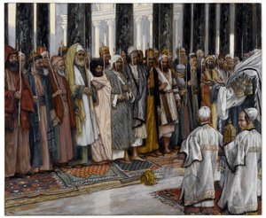 The Testing of the Suitors of the Holy Virgin, illustration for The Life of Christ